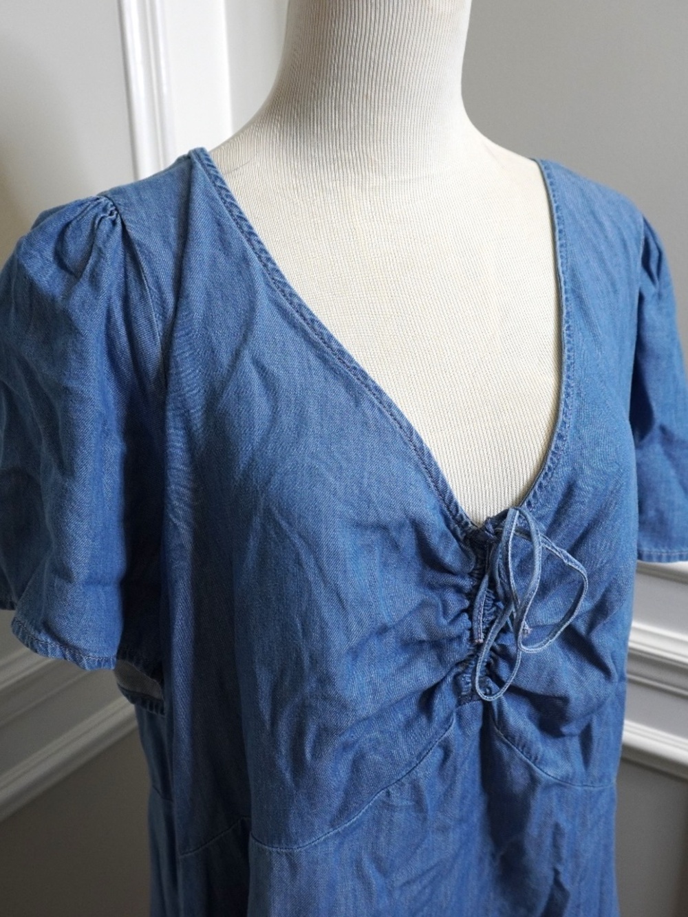 Plus Size Levi's® Delray Western Mini Dress - Picture 3 of 5